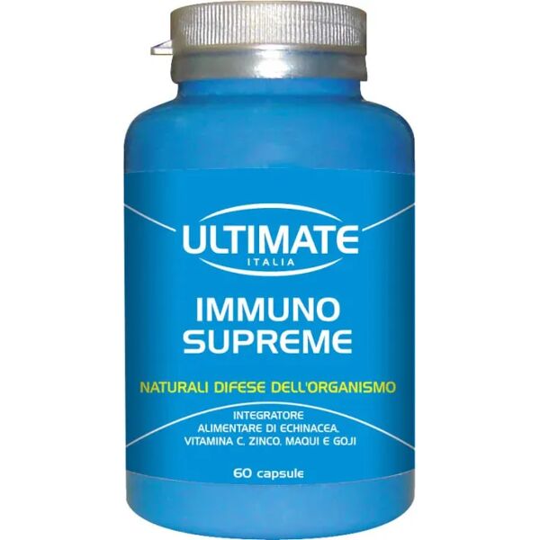 ultimate italia immuno supreme integratore per le naturali difese dell'organismo 60 capsule