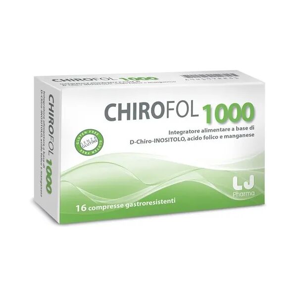 chirofol 1000 integratore di acido folico donna 16 compresse