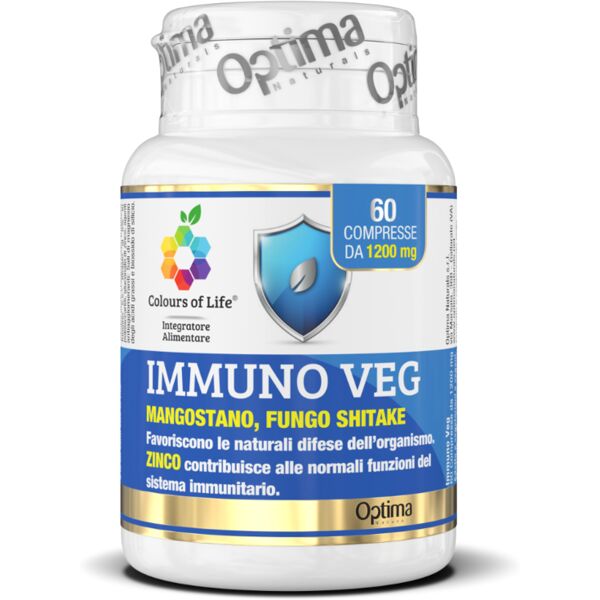 colours of life optima immuno veg integratore difese immunitarie 60 compresse