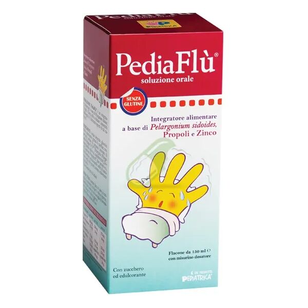 pediatrica pediaflù integratore di propoli e zinco per bambini 150 ml