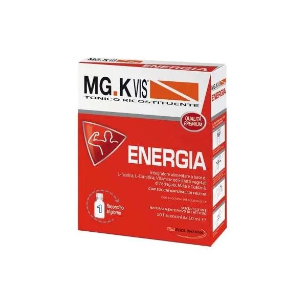 pool pharma mg.k vis energia integratore tonico ristrutturante 10 flaconcini