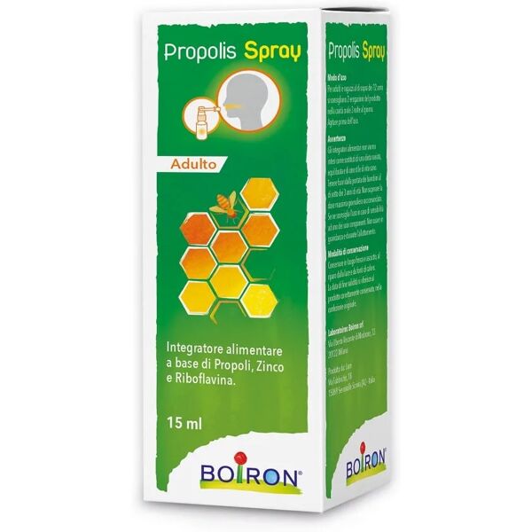 boiron propolis spray gola adulto 15 ml