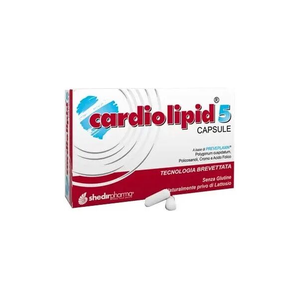 shedir cardiolipid 5 integratore colesterolo 30 capsule