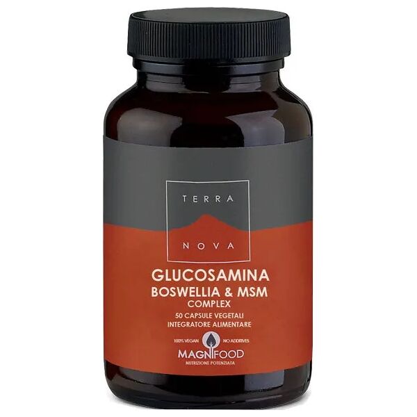 terranova complex glucosamina boswellia e msm integratore 50 capsule