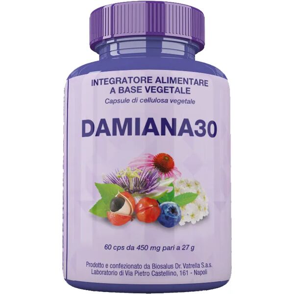 biosalus damiana 30 integratore 60 capsule