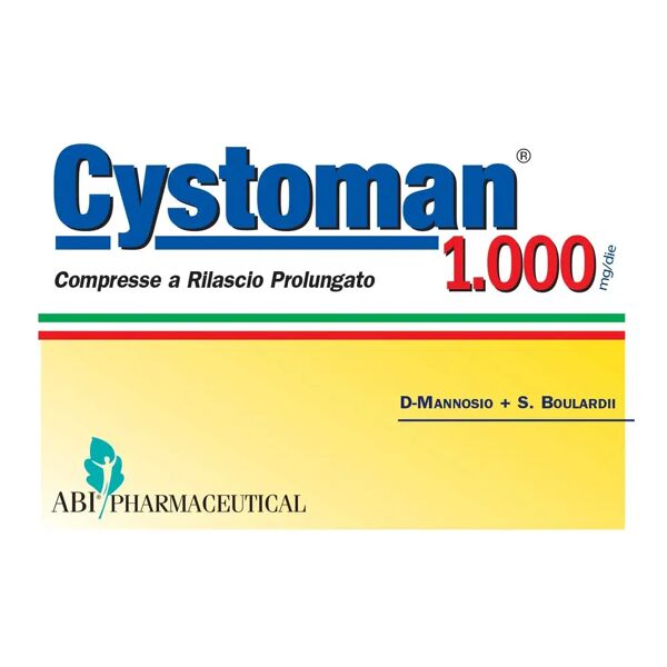 cystoman 1000 integratore contro cistiti 12 compresse