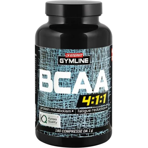 enervit gymline muscle bcaa 4:1:1 integratore amminoacidi e vitamine 180 compresse