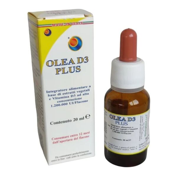 herboplanet olea d3 plus gocce integratore 20 ml