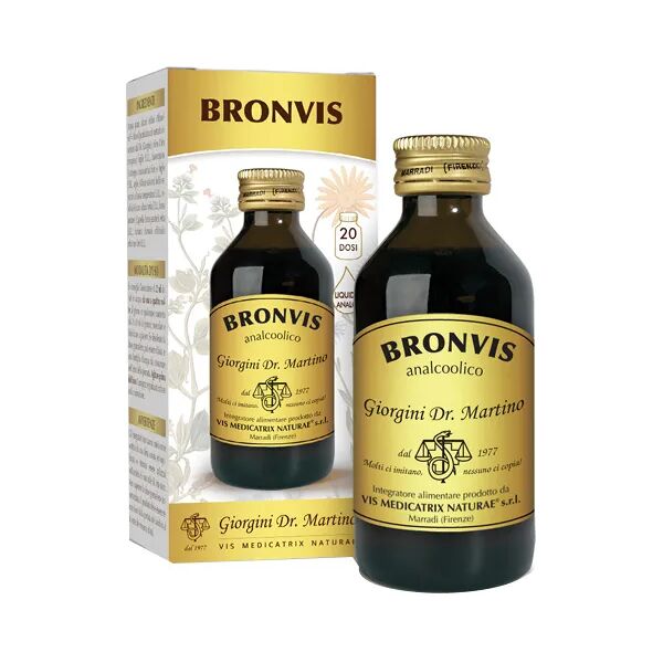 dottor giorgini dr. giorgini bronvis liquido analcolico integratore benessere naso e gola 200 ml