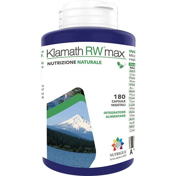 klamath rw max integratore di alghe 180 capsule