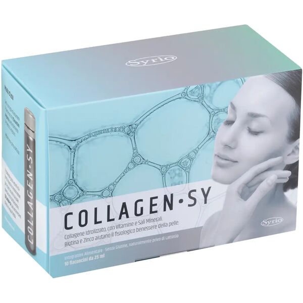 syrio collagen sy integratore pelle 10 flaconcini