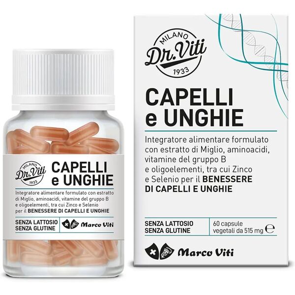 marco viti dr. viti capelli e unghie integratore 60 compresse