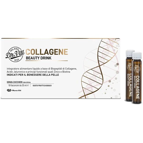 marco viti naturviti collagene integratore per la pelle antiage 10 flaconcini