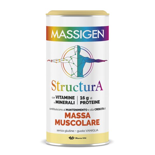 marco viti massigen structura integratore muscolare 50+ vaniglia 252 g