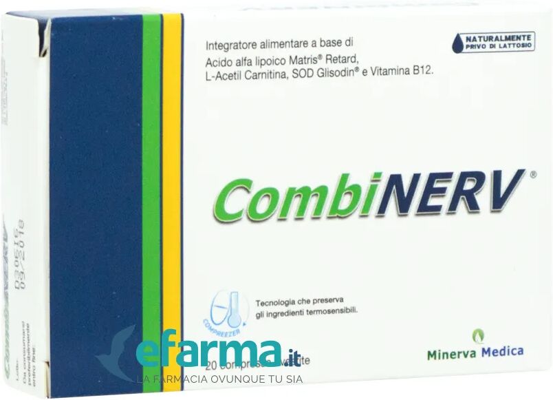 combinerv integratore acido alfa lipoico 20 compresse