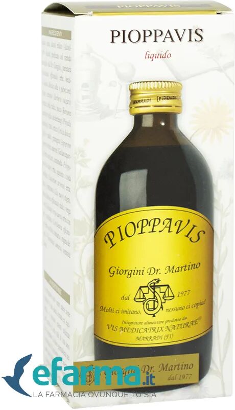 dottor giorgini dr. giorgini pioppavis liquido analcoolico integratore drenante 200 ml