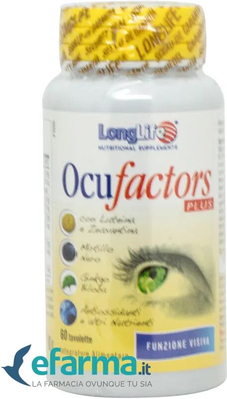 longlife ocufactors plus integratore vista 60 tavolette