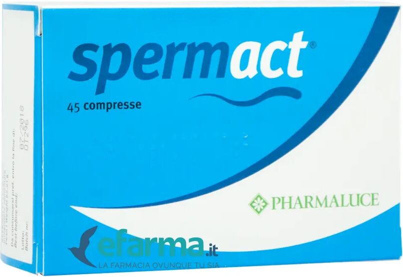 spermact integratore contro infertilità maschile 45 compresse