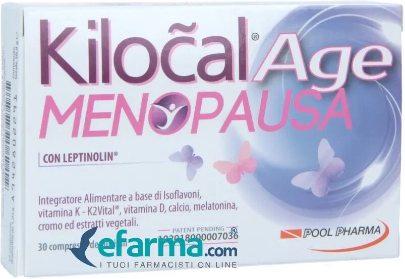 kilocal age menopausa integratore 30 compresse