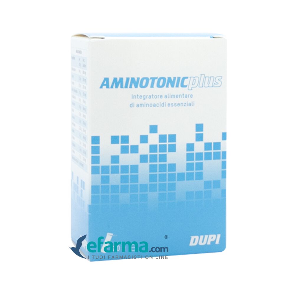 aminotonic plus integratore di aminoacidi essenziali 20 bustine