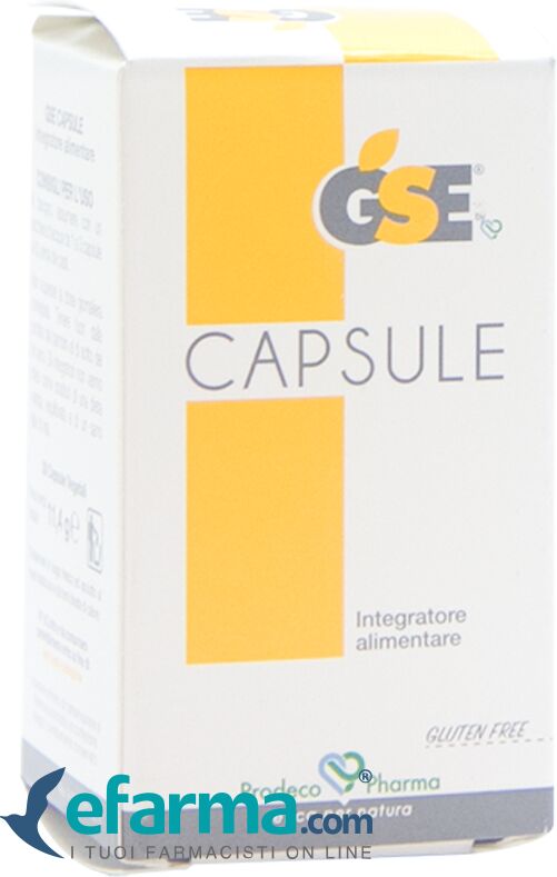 gse capsule integratore con estratto di semi di pompelmo 30 capsule