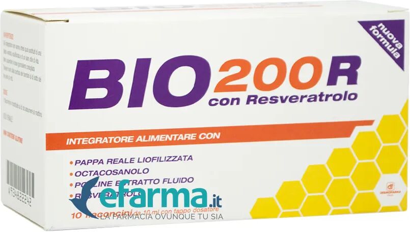 bio 200r integratore naturale pappa reale 10 flaconcini