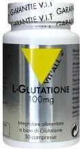 vit'all+ vital plus l-glutatione integratore antiossidante 30 capsule