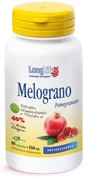 longlife melograno 40% integratore antiossidante 90 capsule