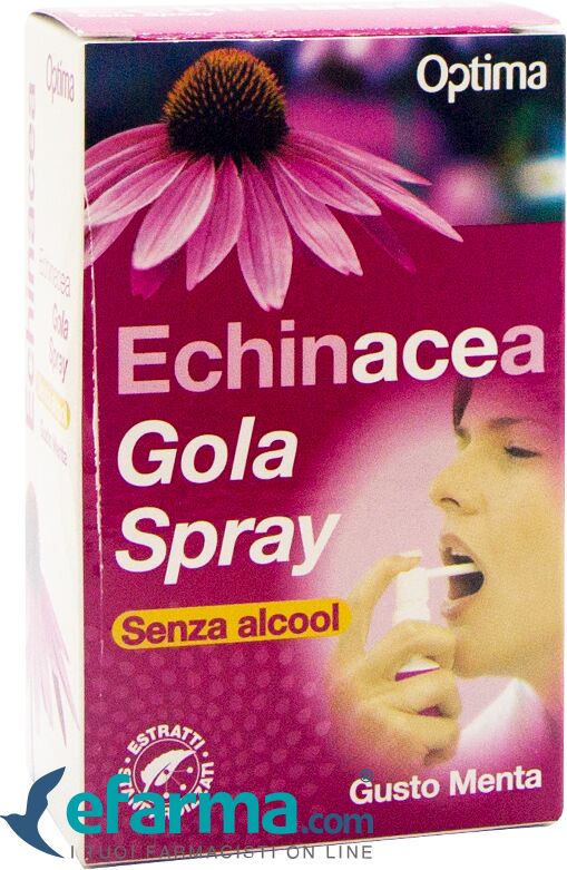 optima echinacea gola spray integratore benessere gola 20 ml