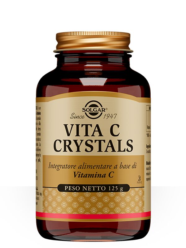 solgar vita c crystals integratore vitamina c 125 gr