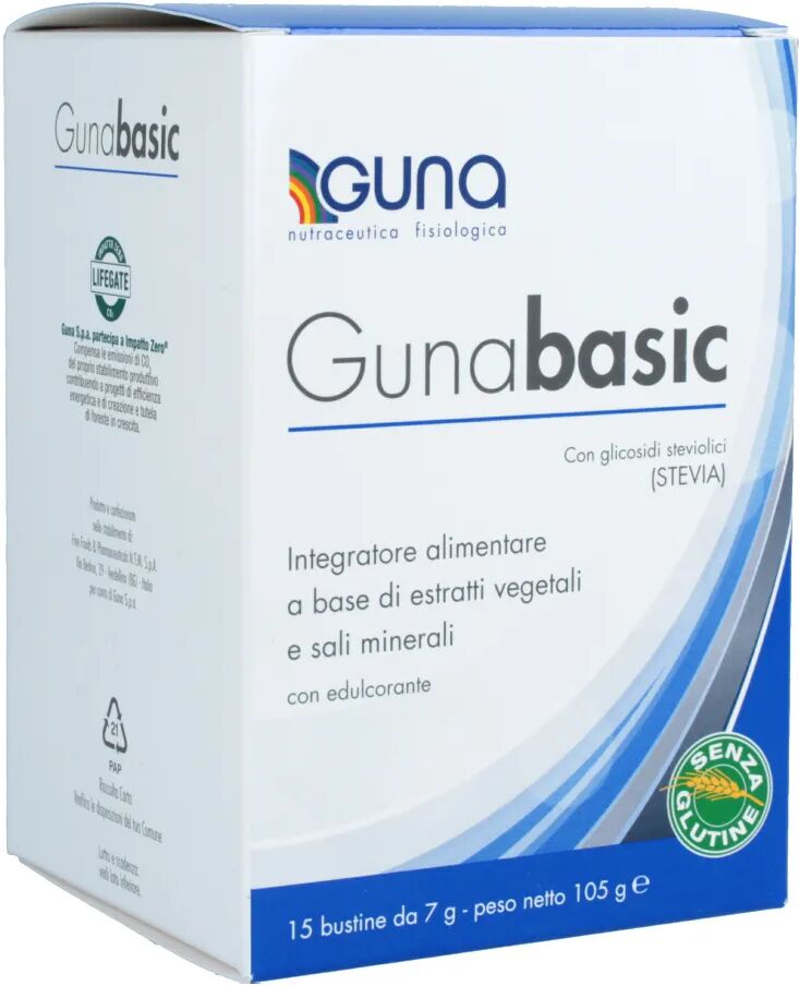 guna basic integratore di sali minerali 15 bustine