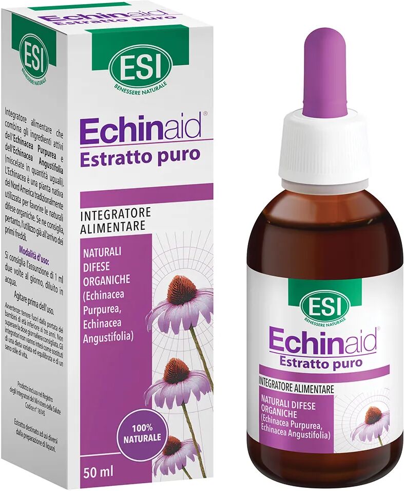 echinaid esi estratto puro integratore all'echinacea immunostimolante 50 ml