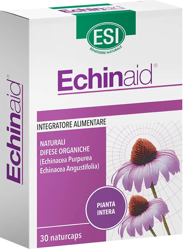 echinaid esi naturcaps integratore all'echinacea per le naturali difese immunitarie 30 naturcaps