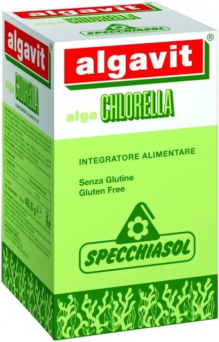 specchiasol algavit alga chlorella integratore benessere organismo 120 tavolette