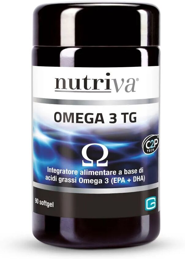 nutriva omega 3 tg integratore olio di pesce 90 compresse softgel