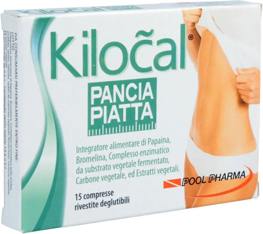 kilocal pancia piatta integratore dimagrante 15 compresse