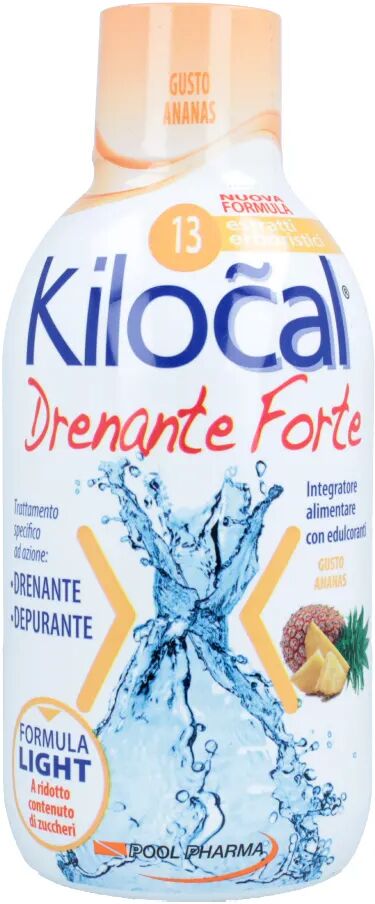 kilocal drenante forte ananas integratore depurativo 500 ml