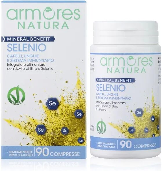 armores natura mineral benefit selenio integratore alimentare 90 compresse