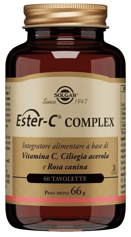 solgar ester c-complex integratore di vitamina c 60 tavolette
