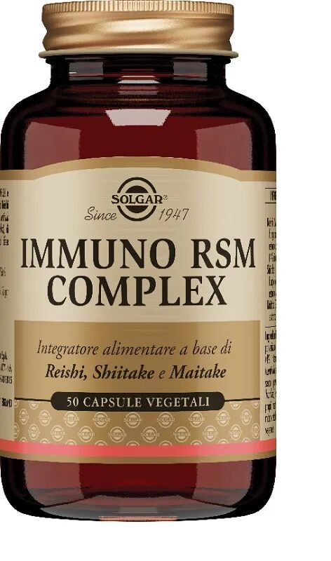 solgar immuno rsm complex integratore difese immunitarie 50 capsule