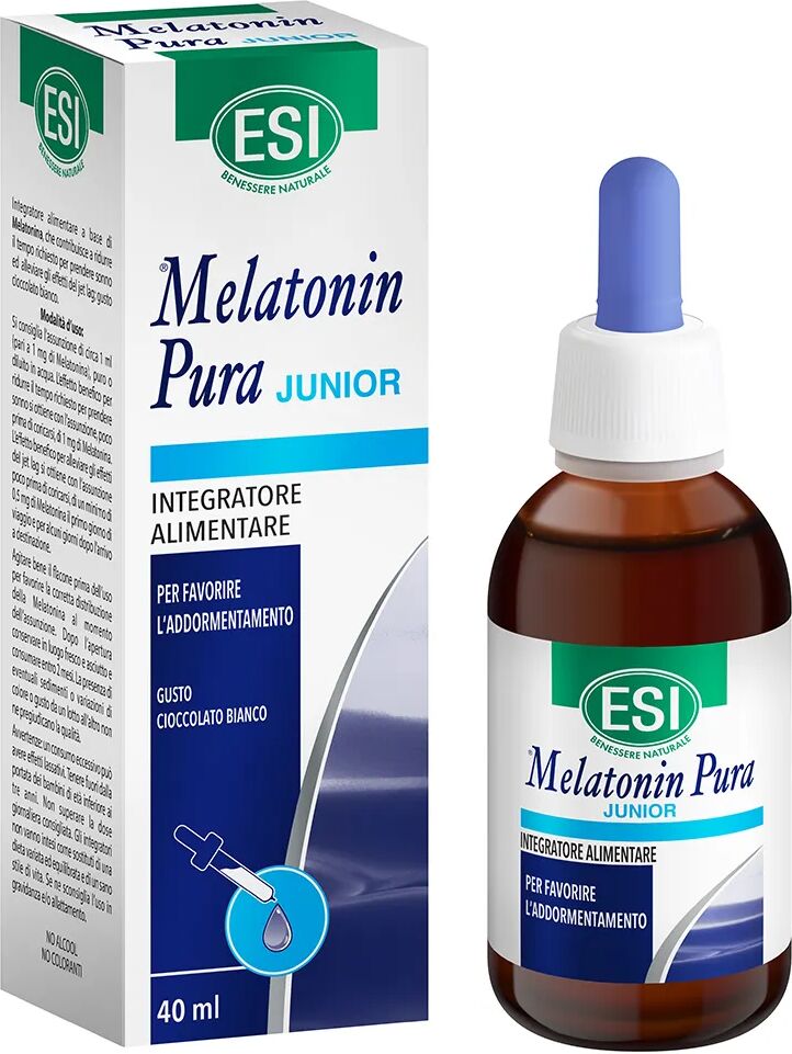 esi melatonin pura gocce junior integratore per il sonno 40 ml