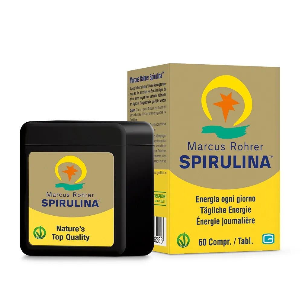 marcus rohrer spirulina integratore 60 compresse