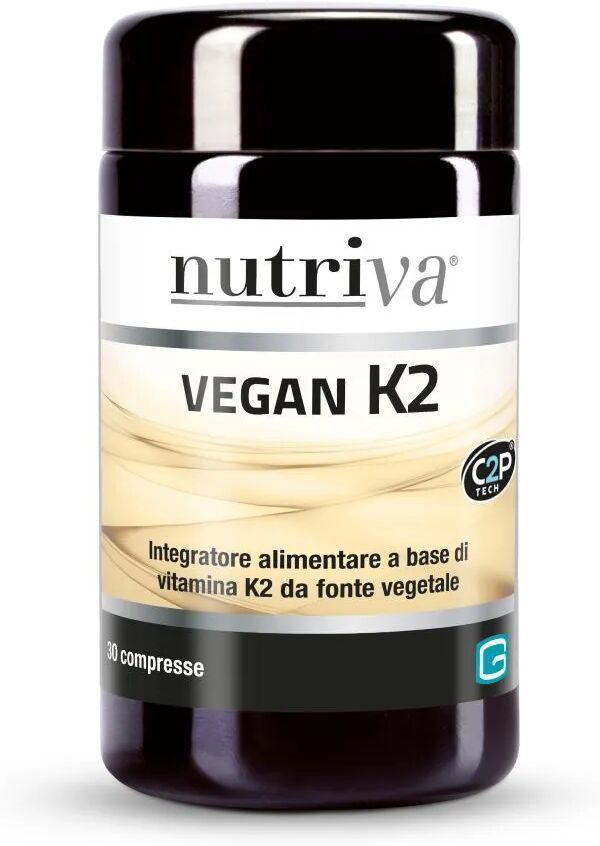 nutriva vegan k2 integratore vitamina k 30 compresse