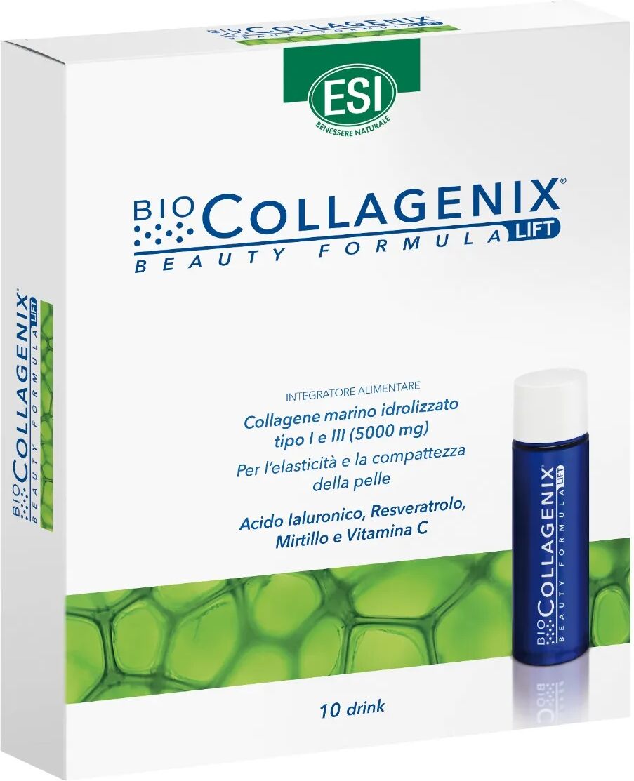 esi biocollagenix integratore di collagene 10 drink