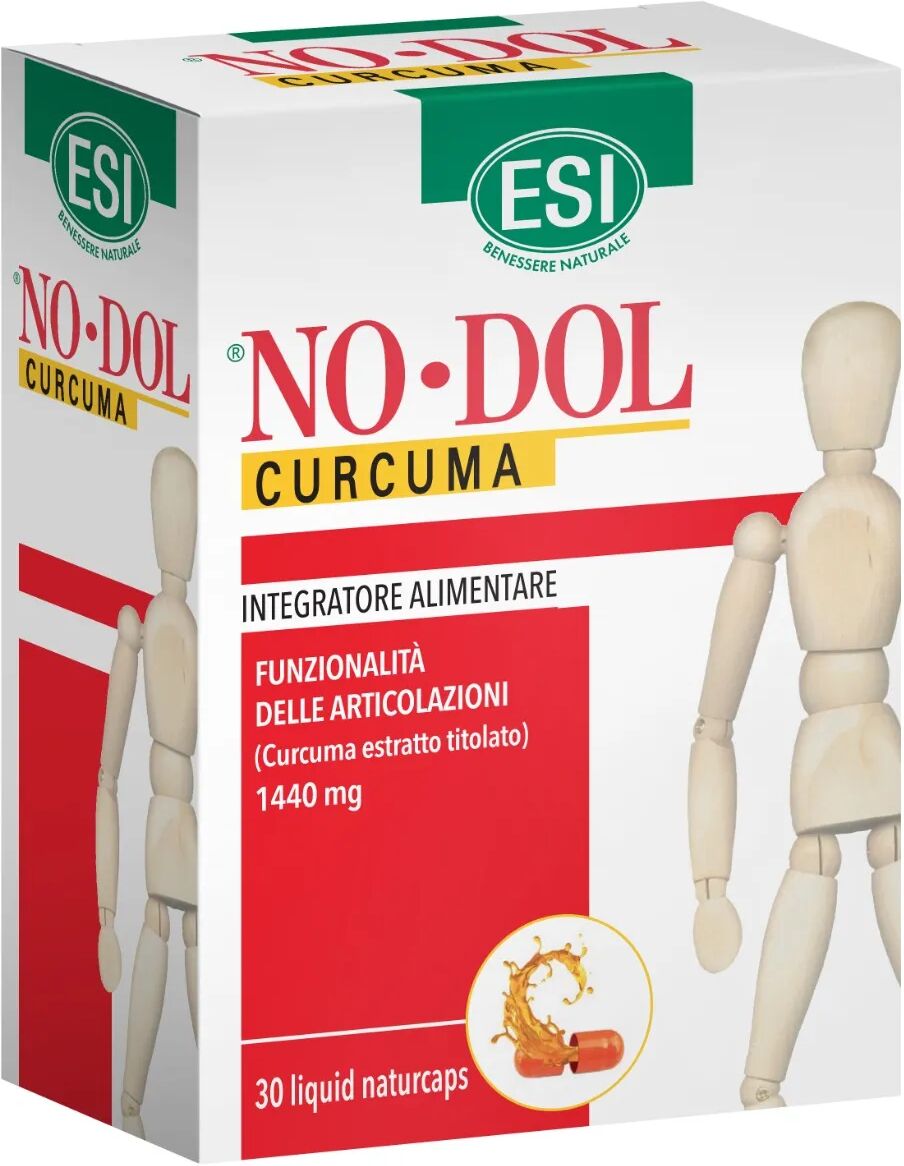 esi no-dol curcuma integratore naturale ossa e articolazioni 30 naturcaps