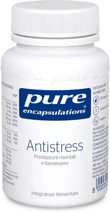 pure antistress integratore contro stress giornaliero 30 capsule