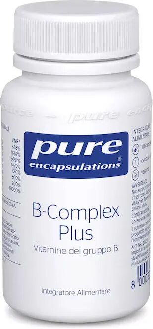 pure b-complex plus integratore contro la stanchezza fisica e mentale 30 capsule