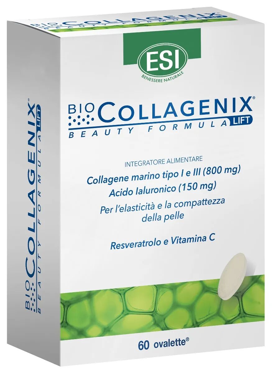 esi biocollagenix integratore di collagene 60 ovalette