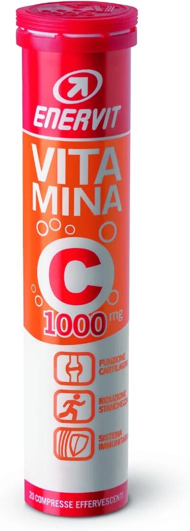 enervit vitamina c 1000 integratore sistema immunitario 20 compresse effervescenti