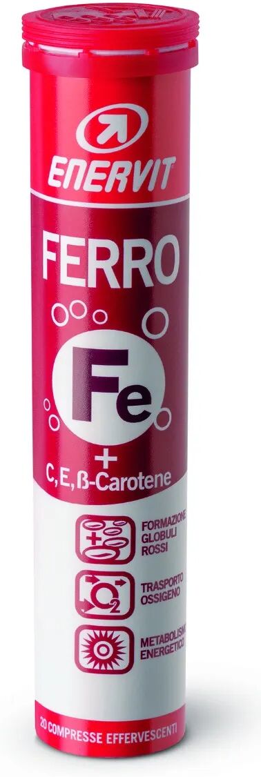 enervit ferro integratore di ferro e vitamina c e e 20 compresse effervescenti